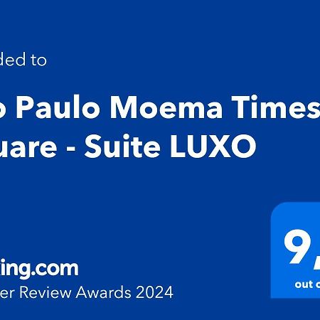 Sao Paulo Moema Times Square - Suite Luxo Buitenkant foto
